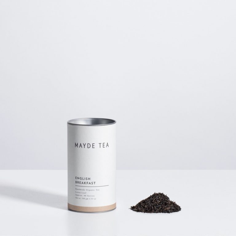 Mayde English breakfast loose leaf tea