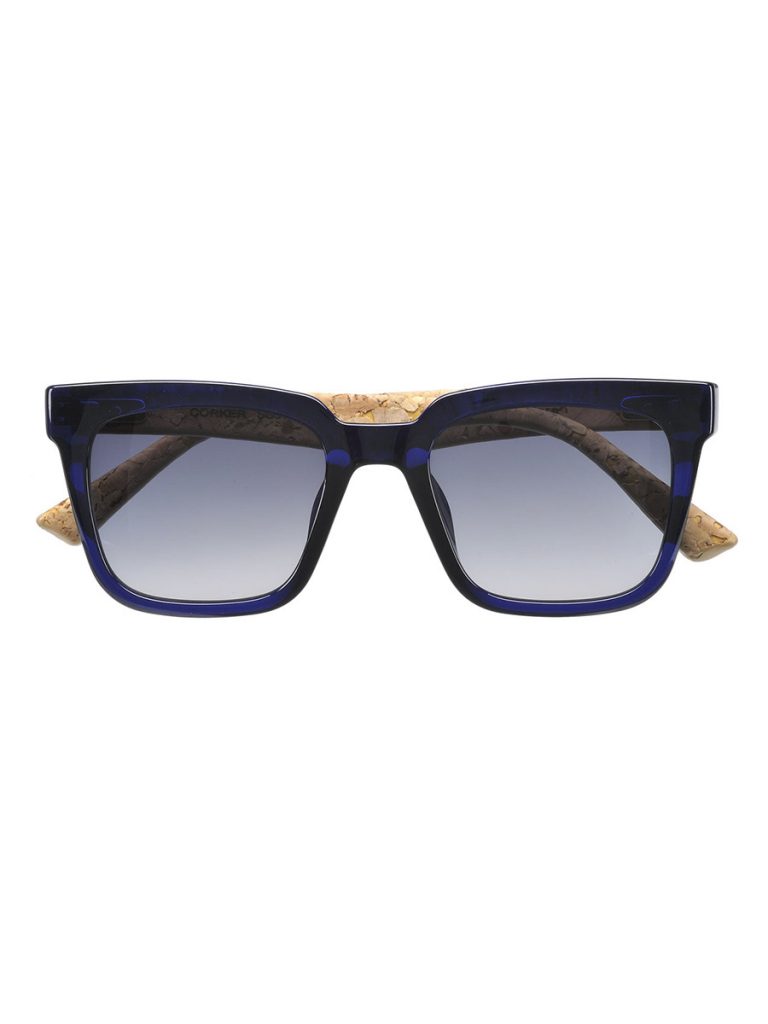 Sticks and sparrow corker inky blue sunglasses