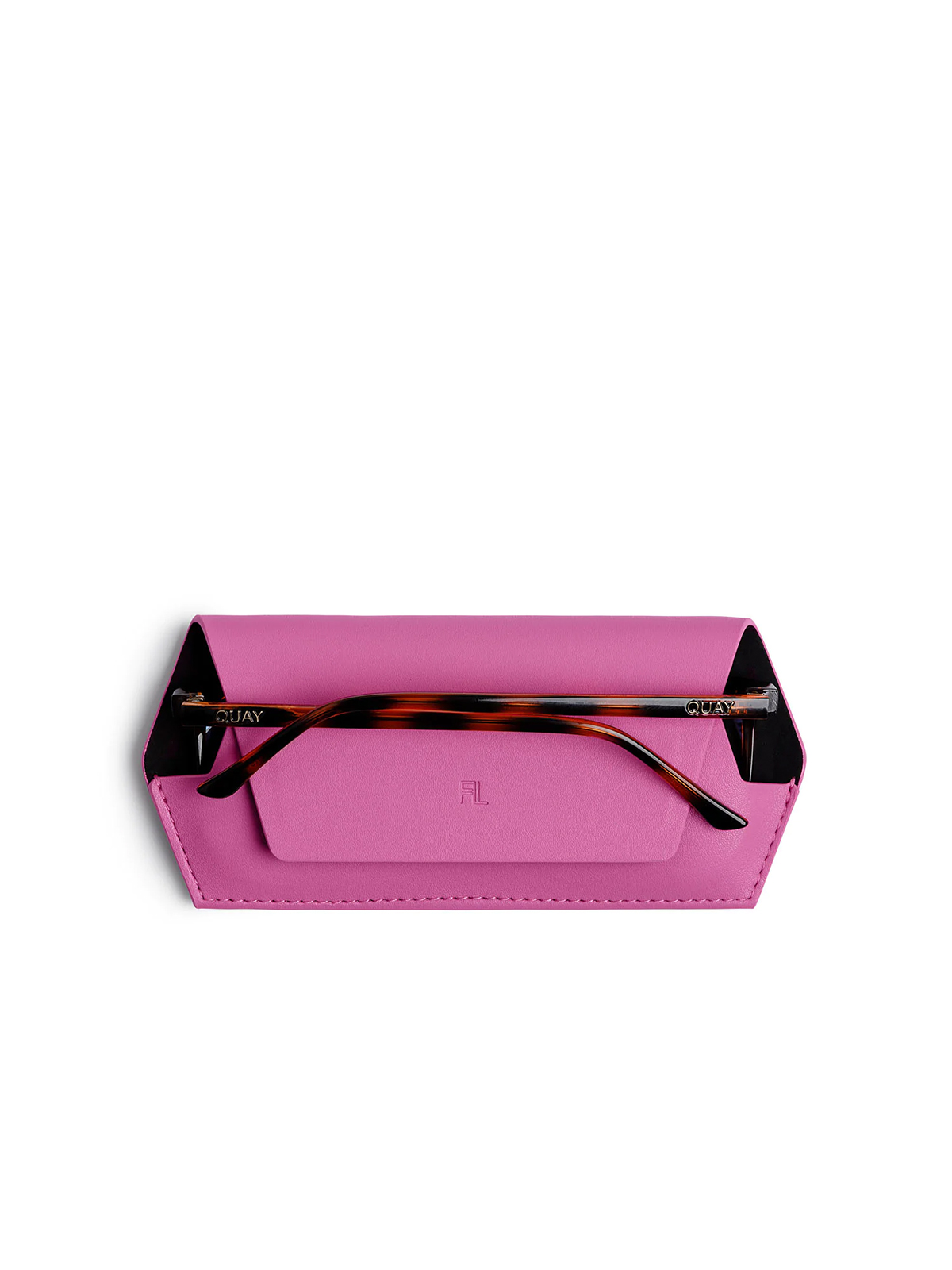 fox and leo sunglasses case foxy pink