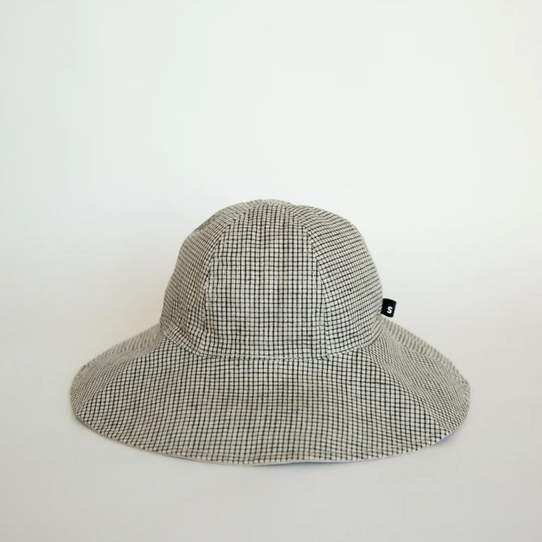 sophie reversible love bucket hat mini checks bone