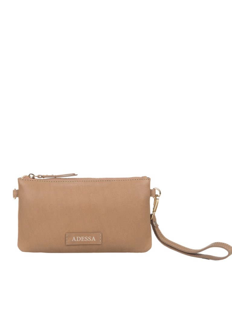 adessa crossbody bag in mushroom