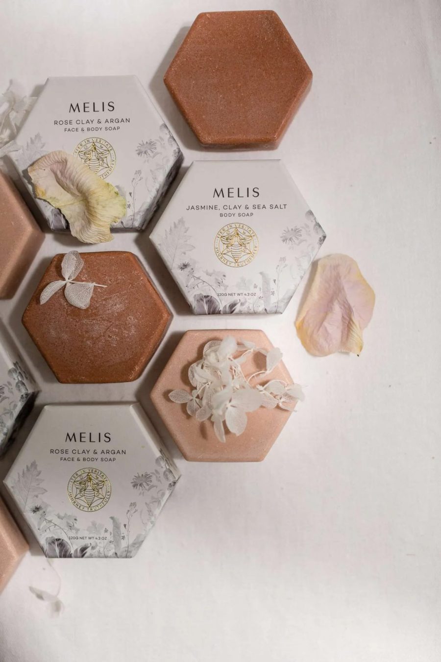 Melis Jasmine soap hexagons Ann Gardiner Photographer