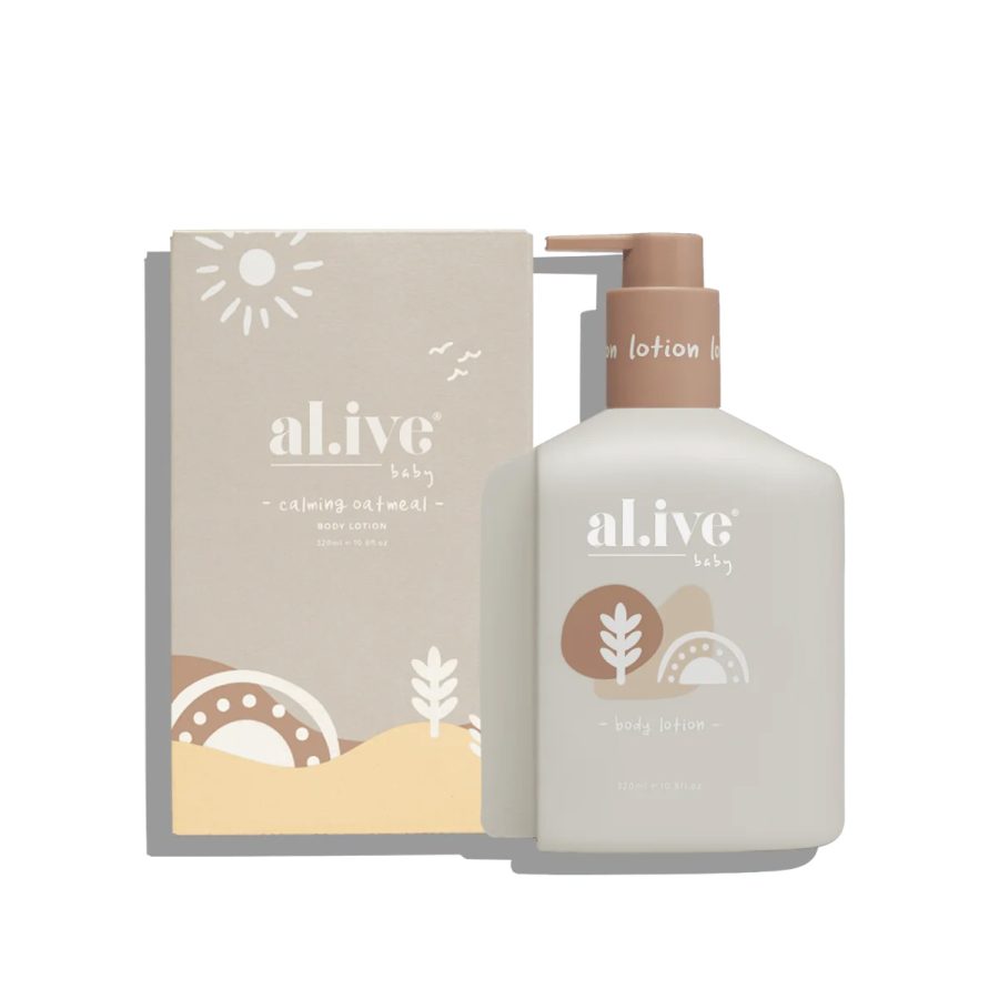 al.ive body calming oatmeal baby lotion