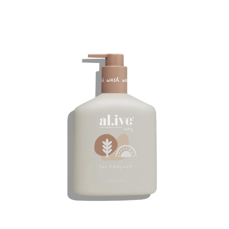 al.ive body calming oatmeal baby hair and body wash