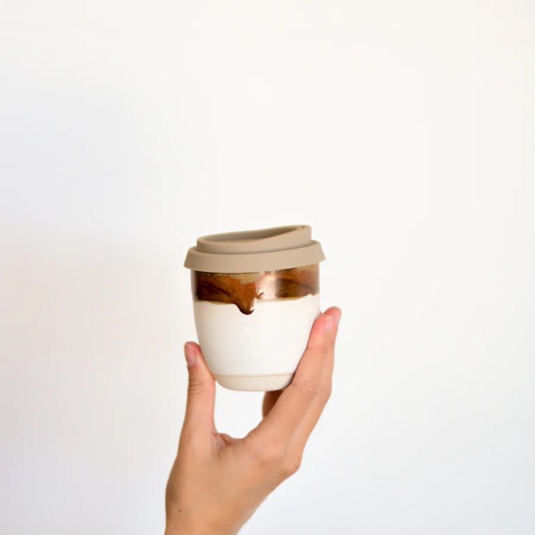 kim wallace ceramics takeaway cup hinterland 8oz