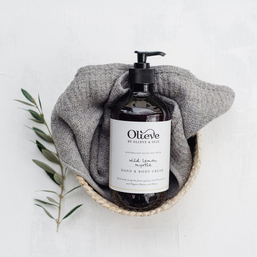 olieve and olie lemon myrtle body cream 500ml