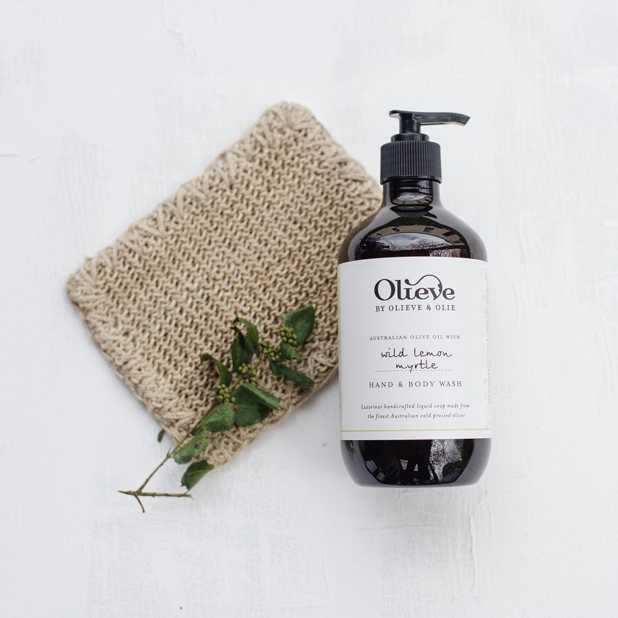 olieve and olie wild lemon myrtle body wash 500ml